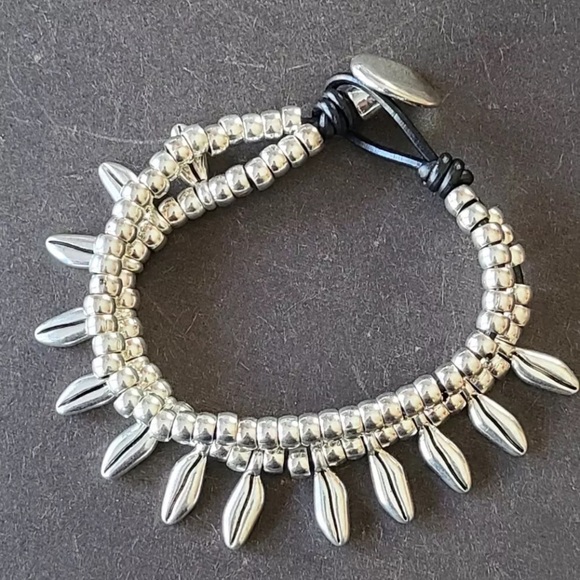 CACAO • Boho bracelet • Silver plated - Picture 2 of 11